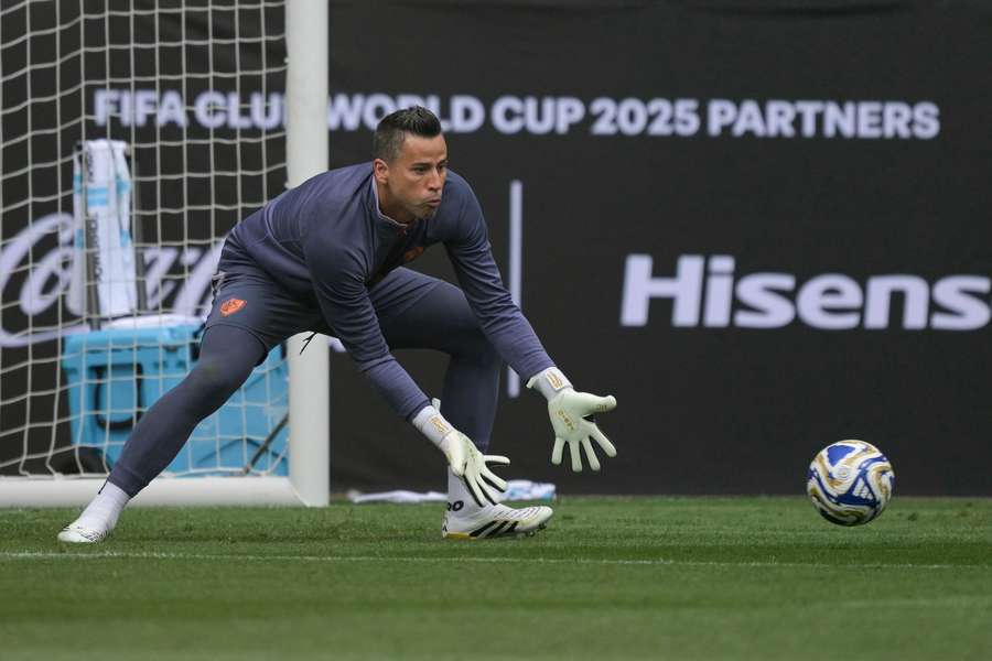 Fábio, en un entrenamiento