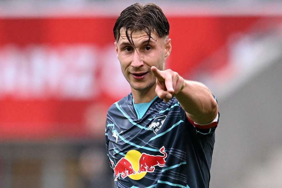 Orban scored Leipzig's second goal