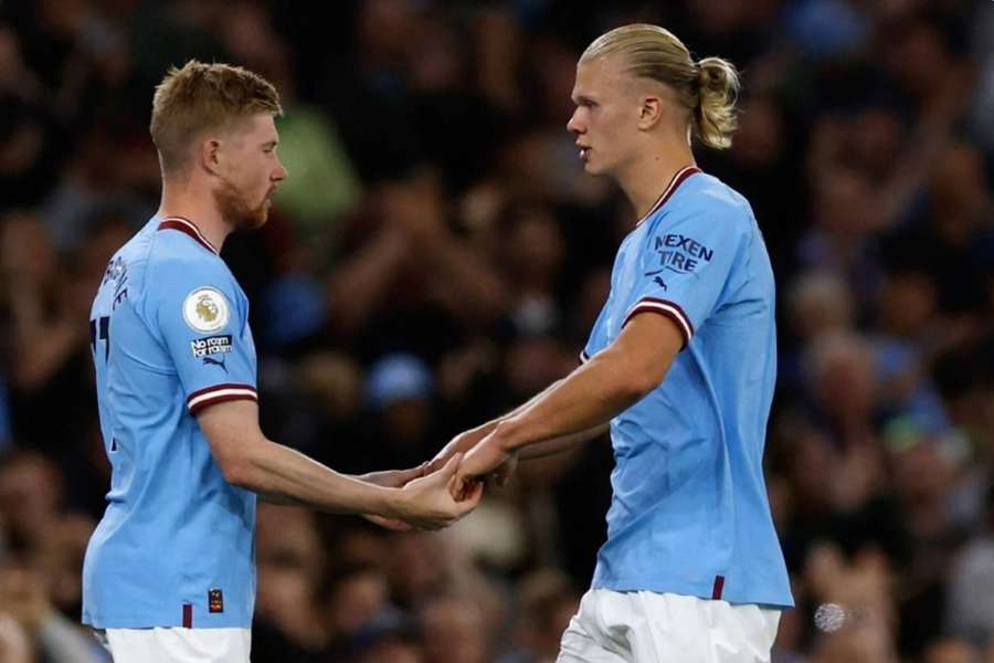 Guardiola: Haaland helping to bring the best out of De Bruyne