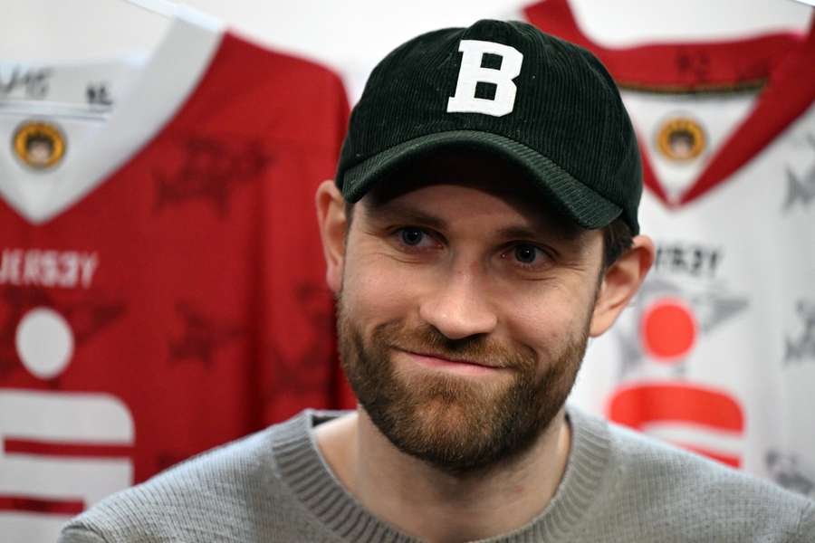 Leon Draisaitl bei seinem Deutschland-Besuch.