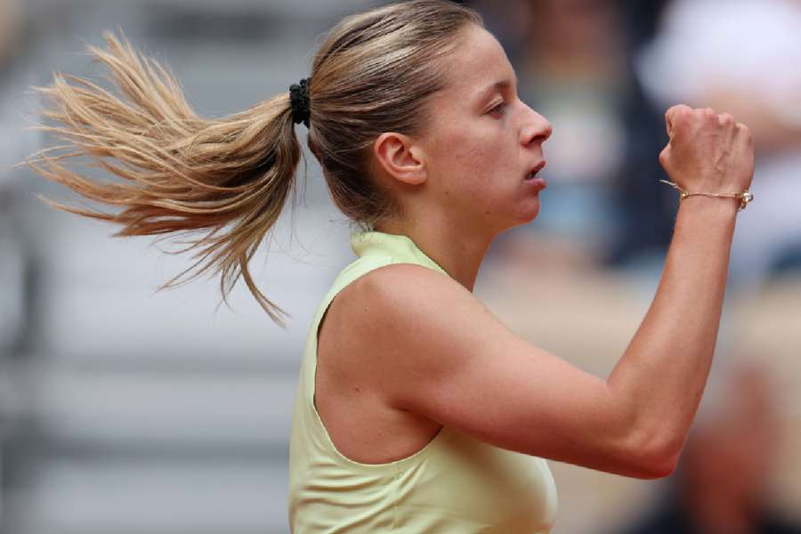 Maja Chwalinska celebrates win