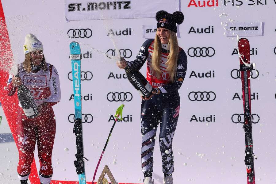 SkiFlash: Vonn sorgt für Sensation in St. Moritz, Schweizer Dreifachsieg in Val d‘Isere