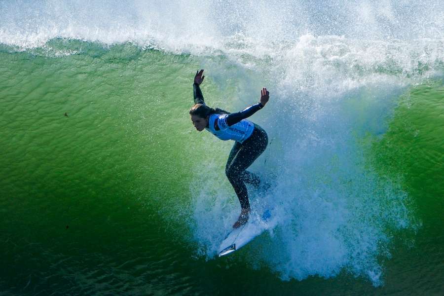 Surfista portuguesa Francisca Veselko Surfista portuguesa Francisca Veselko