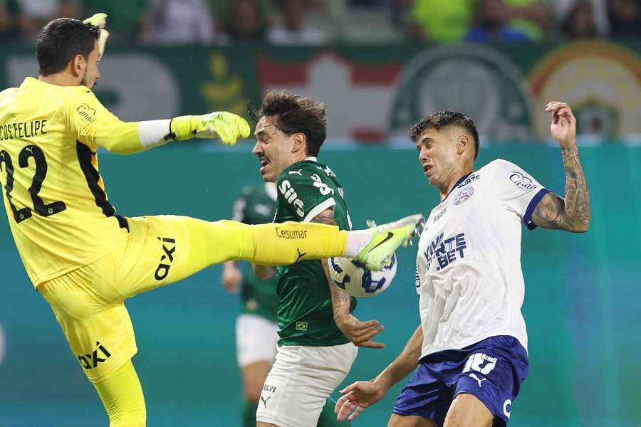 O time baiano levou a melhor no último encontro no Allianz Parque O time baiano levou a melhor no último encontro no Allianz Parque