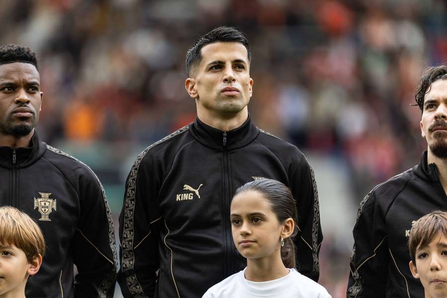 João Cancelo ao serviço da seleção portuguesa