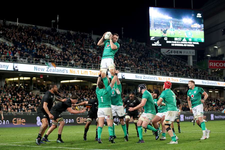 Ireland last played at Eden Park in 2022. Ireland last played at Eden Park in 2022.