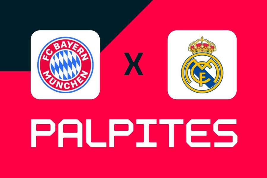 Bayern de Munique x Real Madrid ocorre nesta quarta (15), na Allianz Arena. Bayern de Munique x Real Madrid ocorre nesta quarta (15), na Allianz Arena.