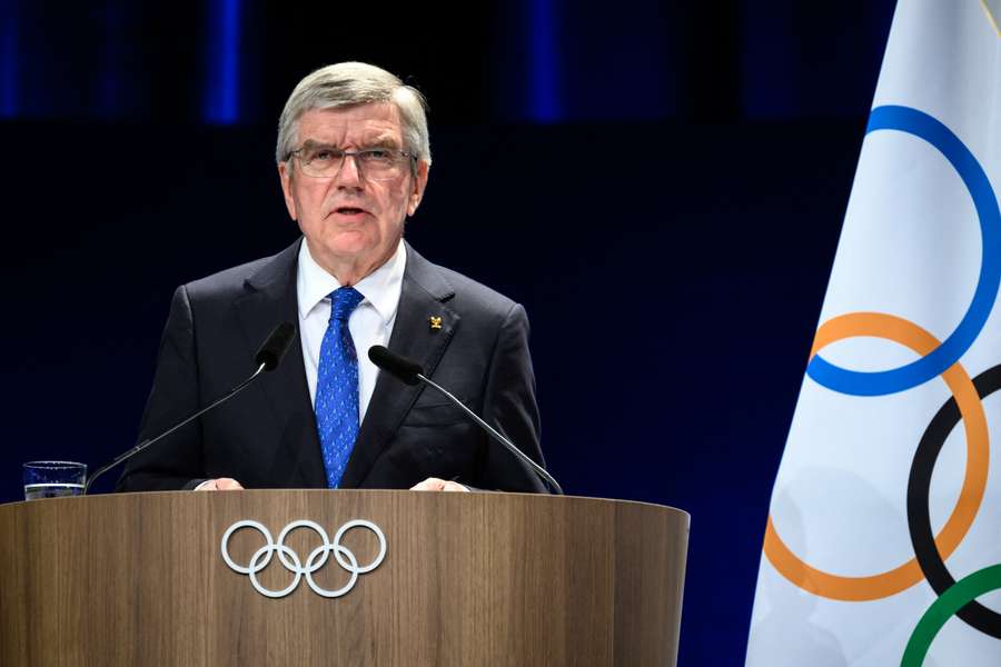 Thomas Bach, presidente do COI
