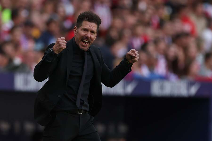 Simeone vivirá mañana su último partido de la temporada en el Metropolitano