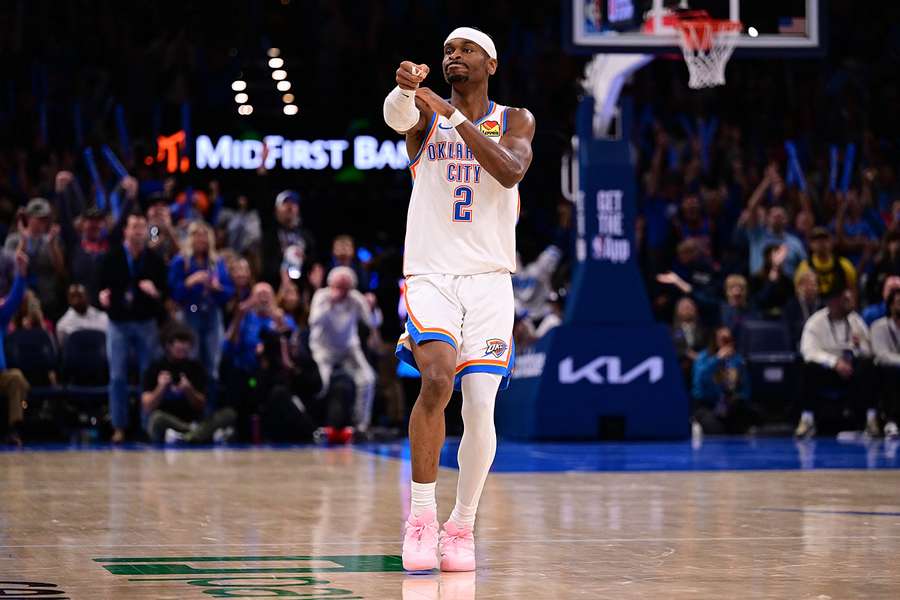 The Oklahoma City Thunder were once again winners in the NBA on Saturday.