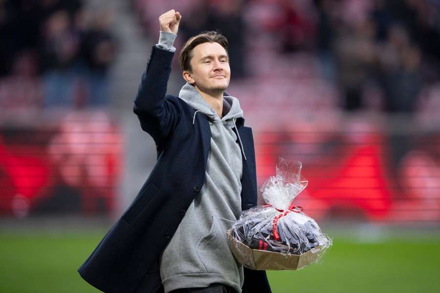 Kristoffer Olsson wurde würdig verabschiedet