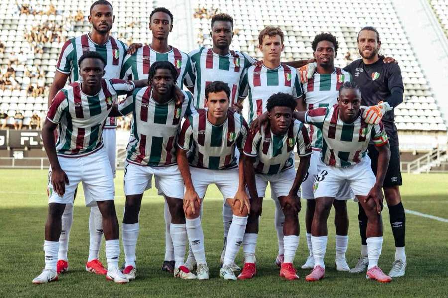 A equipa do Estrela da Amadora