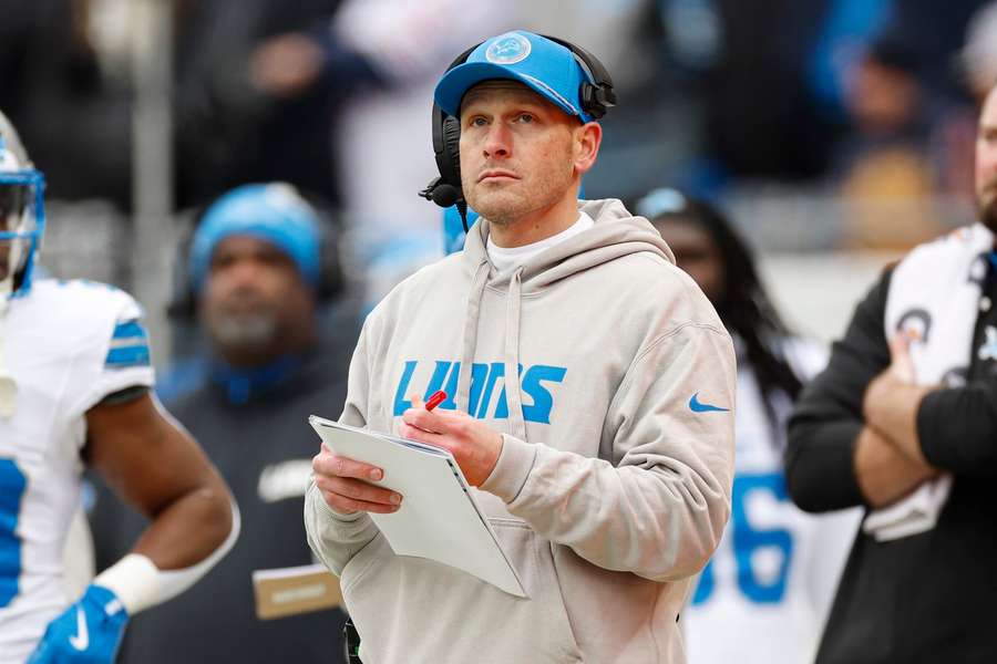 Detroit Lions offensive coordinator Ben Johnson