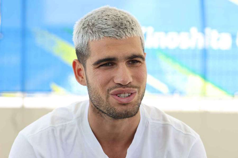 Carlos Alcaraz ist die Frohnatur in der neuen Top-Spieler-Debatte.
