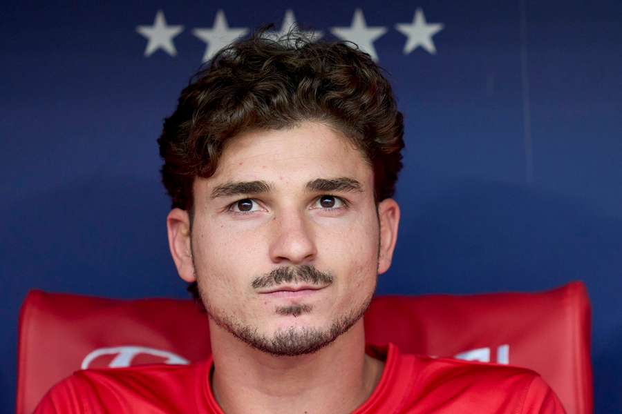 Atletico Madrid forward Julian Alvarez. Atletico Madrid forward Julian Alvarez.