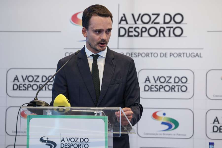 Daniel Monteiro, presidente da Confederação do Desporto