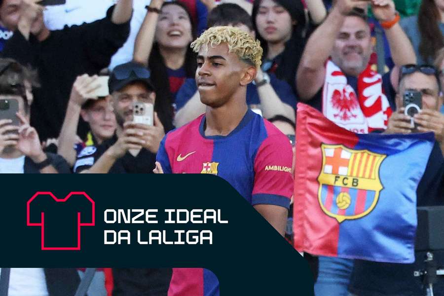 Yamal, o melhor da LaLiga