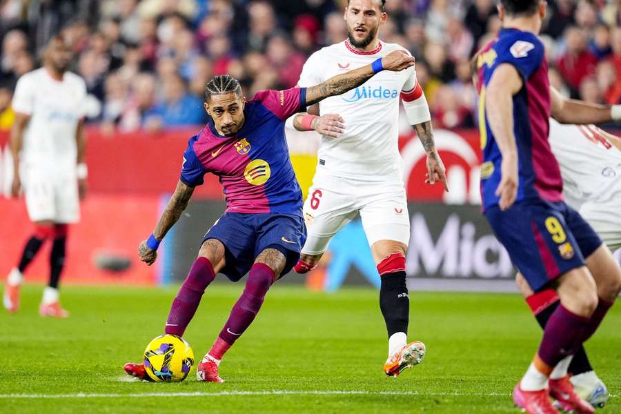 Raphinha este unul dintre liderii FC Barcelona
