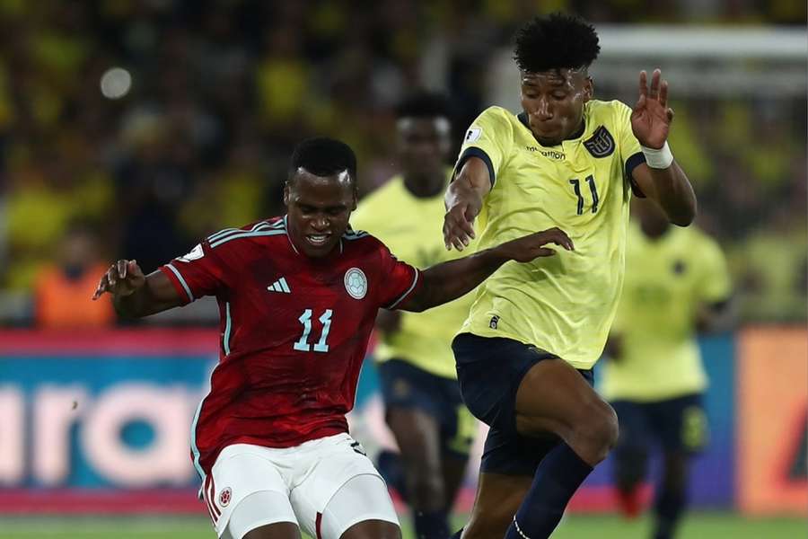 Equador e Colômbia empataram em 0 a 0 no primeiro turno das Eliminatórias