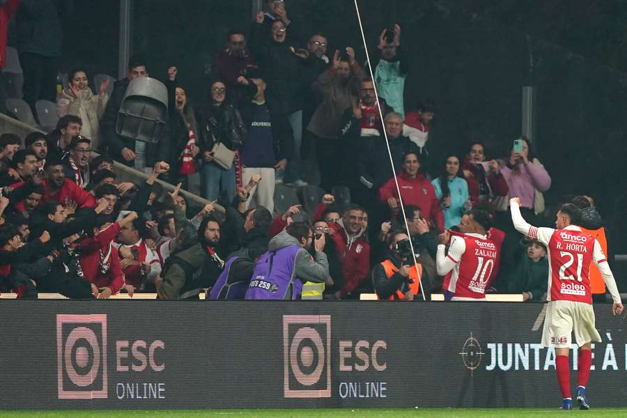 SC Braga derrotou Vitória SC no dérbi do Minho SC Braga derrotou Vitória SC no dérbi do Minho