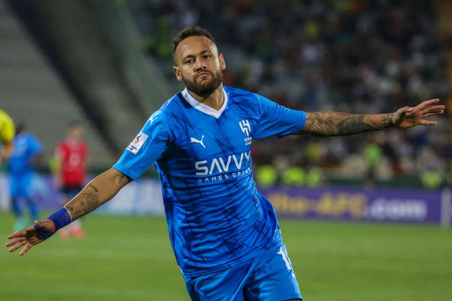 Brazilianul Neymar a reușit să marcheze primul gol pentru Al Hilal