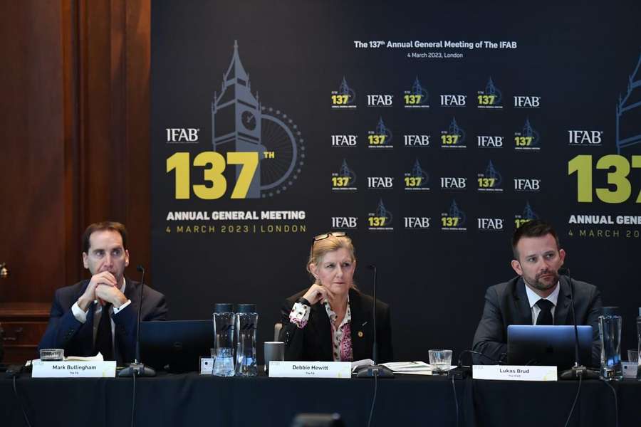 A reunião do IFAB que se realizou em Londres