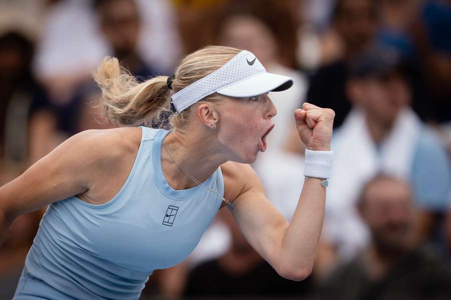 Laura Samson na turnaji Livesport Prague Open. Laura Samson na turnaji Livesport Prague Open.