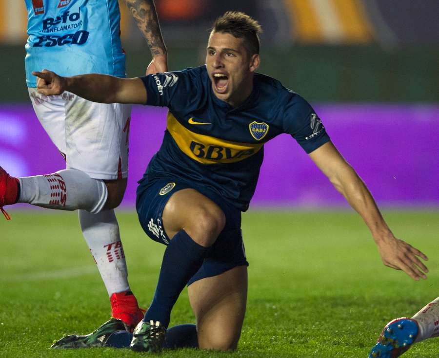 Calleri jogou no Boca entre 2014 e 2016 Calleri jogou no Boca entre 2014 e 2016