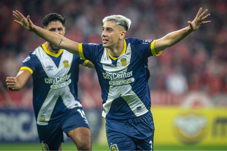 Sández marcou o golo do Rosario Central no Beira-Rio