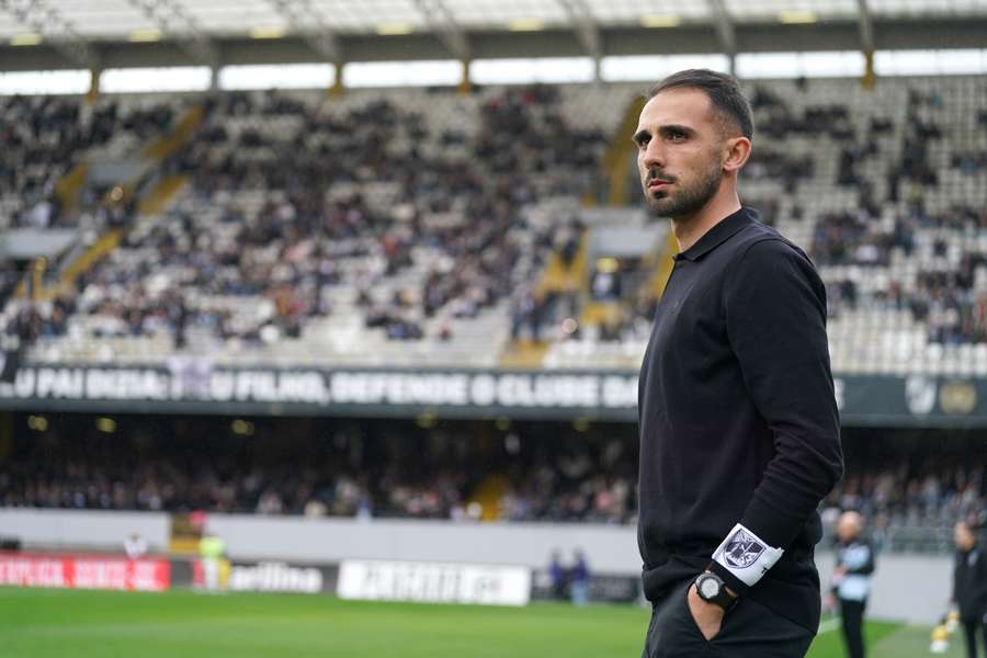 Gil Lameiras, treinador do Vitória SC 