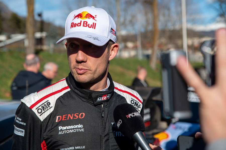 Ogier stretched his lead to 20.3 seconds Ogier stretched his lead to 20.3 seconds