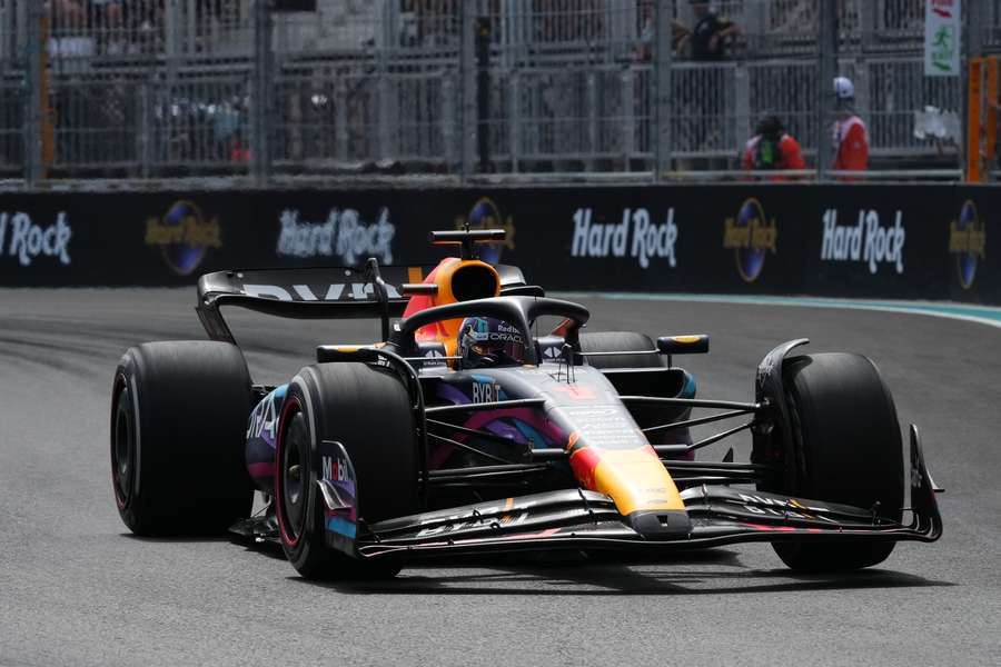 Max Verstappen became just the fifth driver in F1 history to win from ninth on the grid