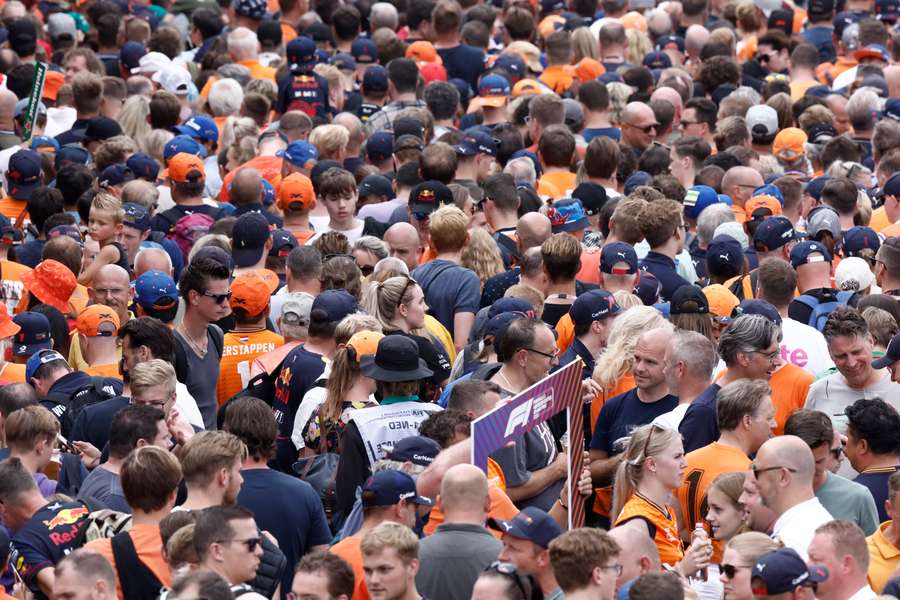 Honderdduizenden fans komen naar Zandvoort