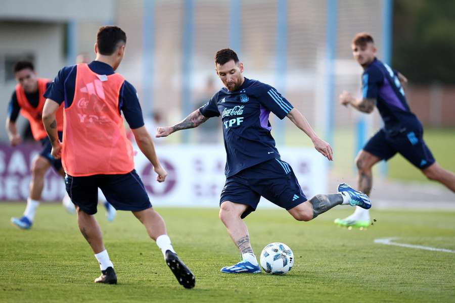 Messi je pripravený na zápasy Argentíny.