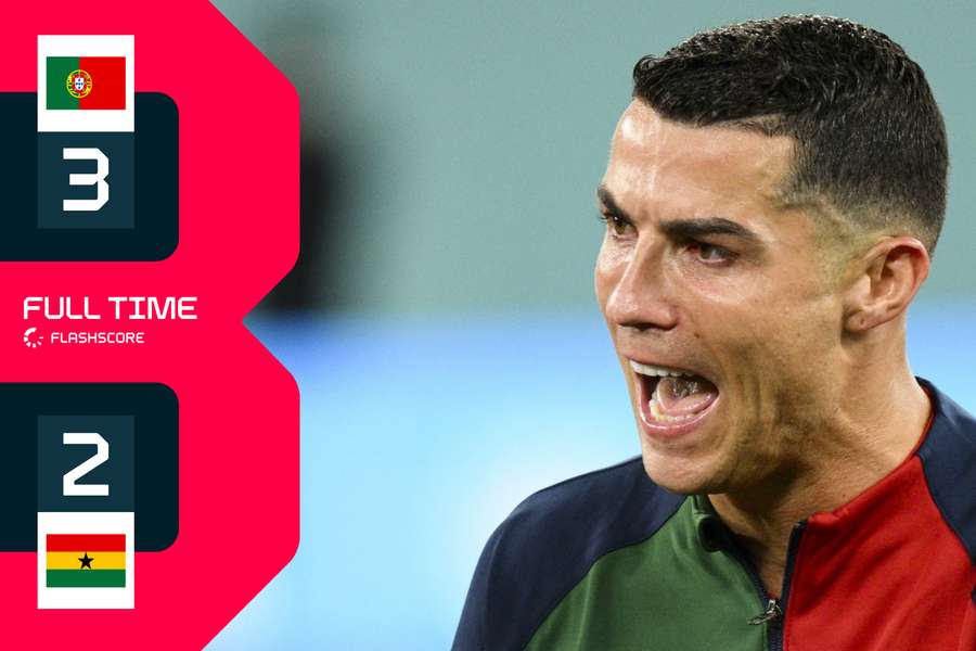 Portugal heeft belachelijke penalty Ronaldo nodig om op stoom te komen tegen Ghana