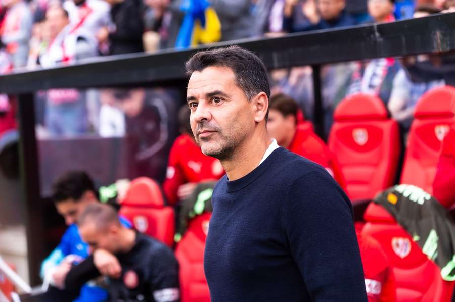 Coach Michel is one of the main figures in Girona's campaign.