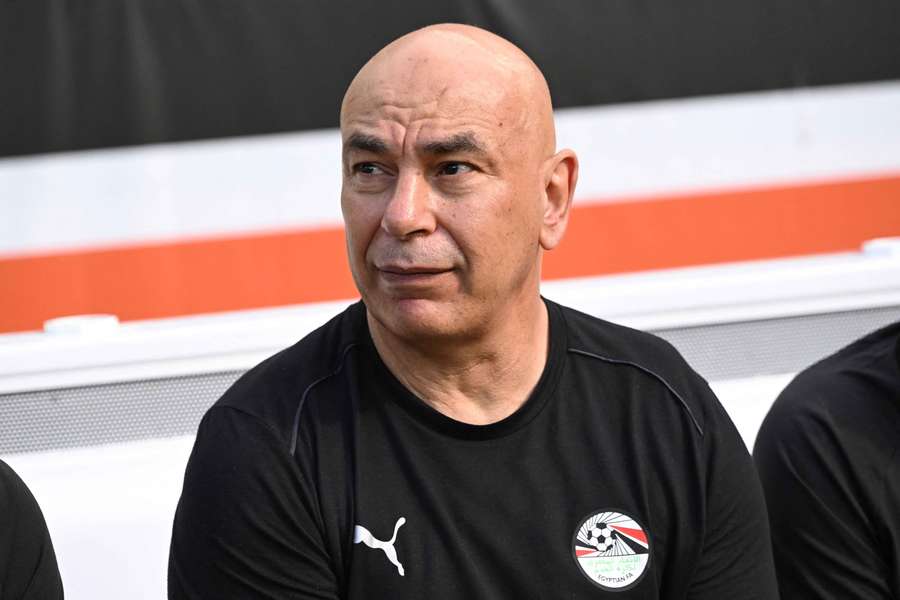 Egypt coach Hossam Hassan Egypt coach Hossam Hassan