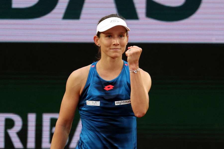 Varvara Gracheva à Roland-Garros.