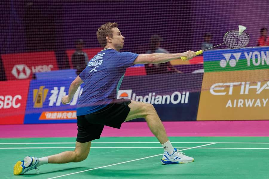 Rasmus Gemke is ready for the quarter-final at the Badminton World Championships 