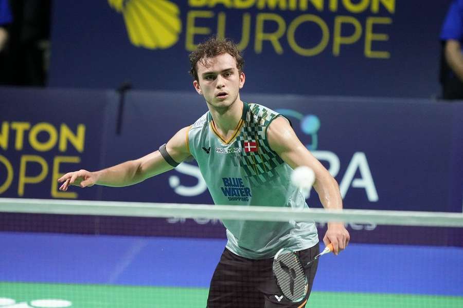 Magnus Johannesen lost in the quarter-final of the European Championships