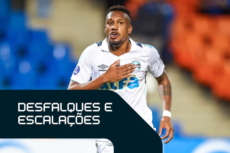 Edenilson é baixa no Grêmio contra o Red Bull Bragantino
