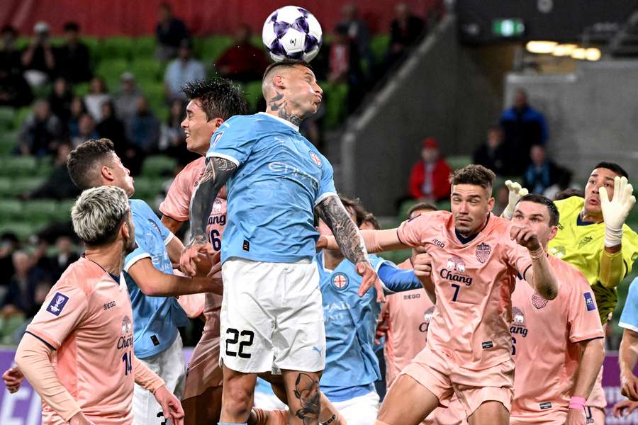 Melbourne City and Buriram United played each other in this season's League Phase, pictured, with the Australian side winning 2-1