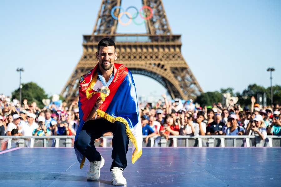 Novak Djokovic conquistou o ouro nos Jogos Olímpicos