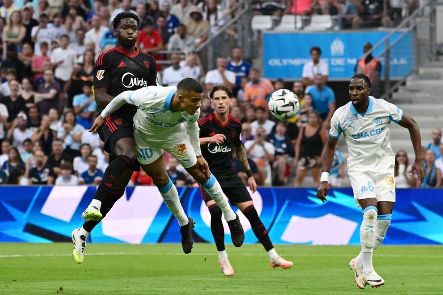 Mason Greenwood abriu o marcador para o Marselha