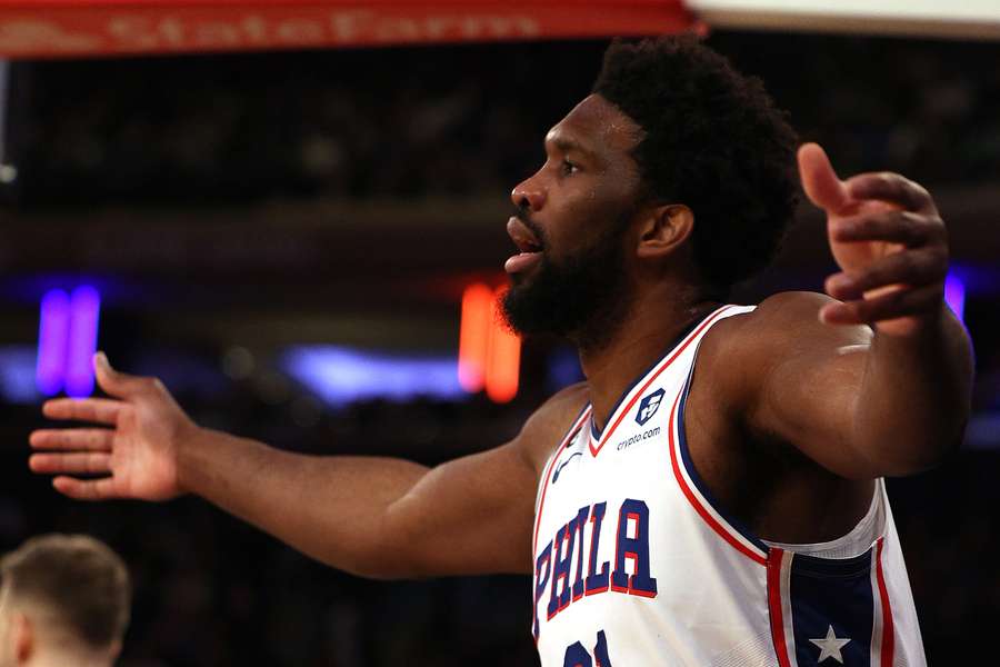 Joel Embiid, der große Star bei den Sixers