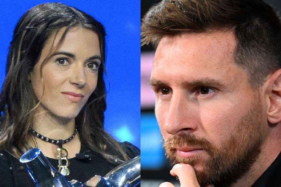 Aitana Bonmatí y Leo Messi, mejores futbolistas de 2023