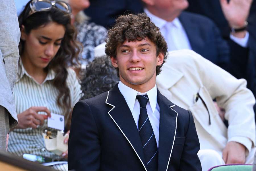 Kimi Antonelli at Wimbledon