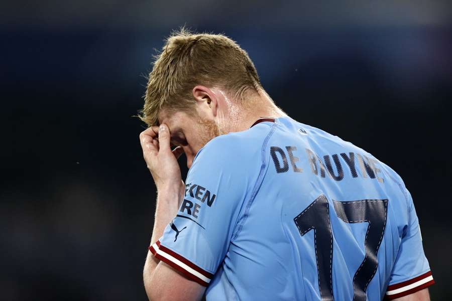 Kevin De Bruyne lors de la finale de la Ligue des champions 