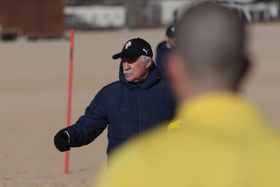 Mário Narciso, selecionador nacional de futebol de praia Mário Narciso, selecionador nacional de futebol de praia