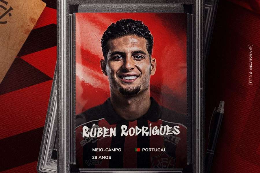 Rúben Rodrigues é cara nova no 